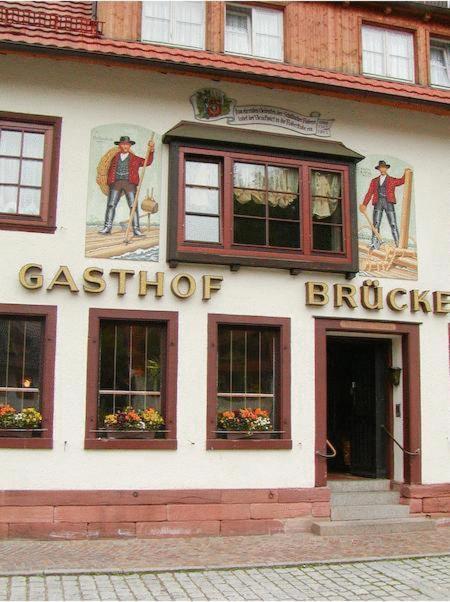 Zur alten Brücke Schiltach Exterior foto